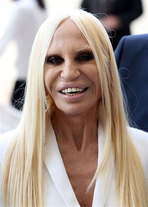 donatella versace vermögen|What Is Italian Fashion Designer Donate.